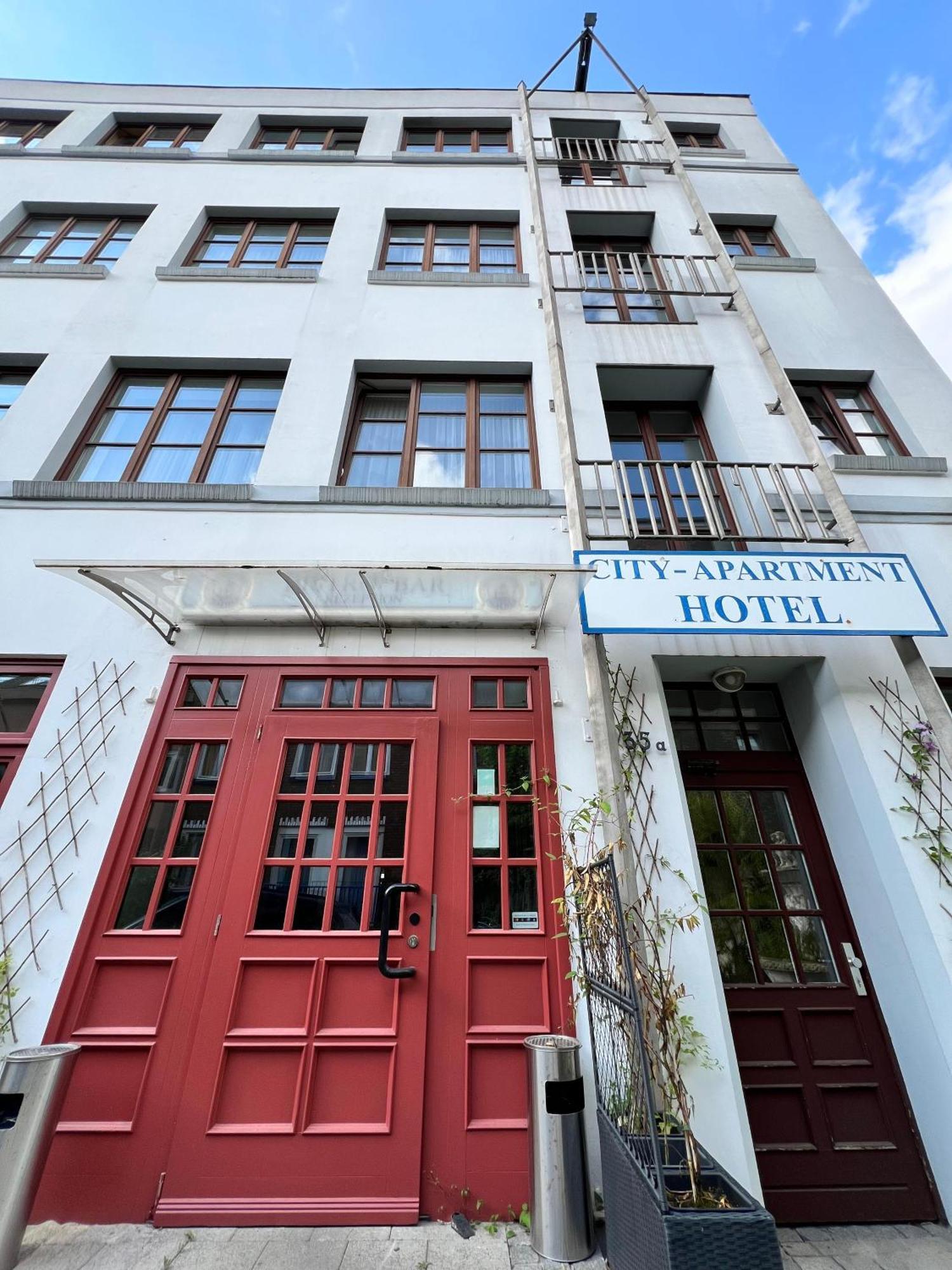 City Apartment Hotel Hamburg Exterior foto